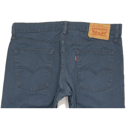 Levi's 514 Men Blue Straight Slim Stretch Jeans W34 L32