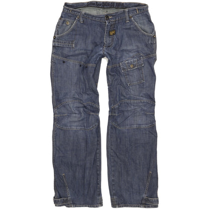 G-Star Raff Elwood Men Blue Straight Regular Jeans W36 L33