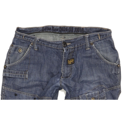 G-Star Raff Elwood Men Blue Straight Regular Jeans W36 L33