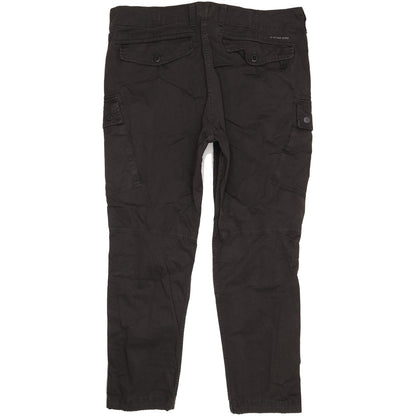 G-Star Roxic Men Black Tapered Regular Stretch Trousers W40 L32
