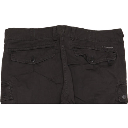 G-Star Roxic Men Black Tapered Regular Stretch Trousers W40 L32