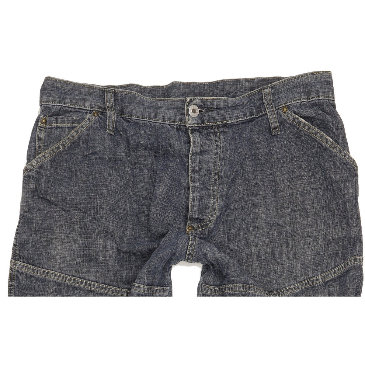 G-Star Elwood Men Blue Straight Regular Jeans W34 L36