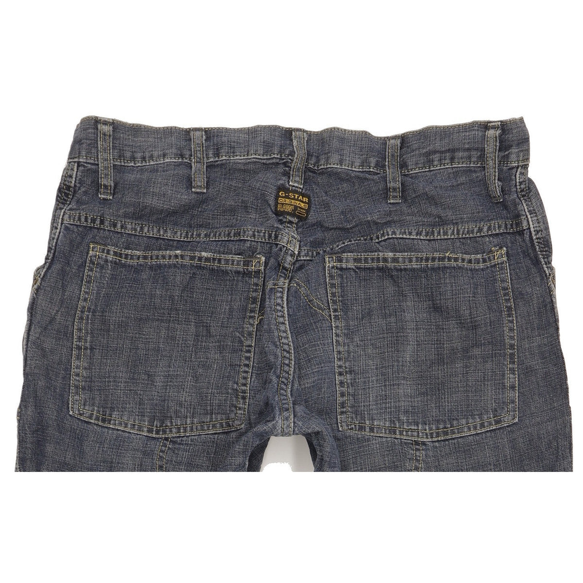 G-Star Elwood Men Blue Straight Regular Jeans W34 L36