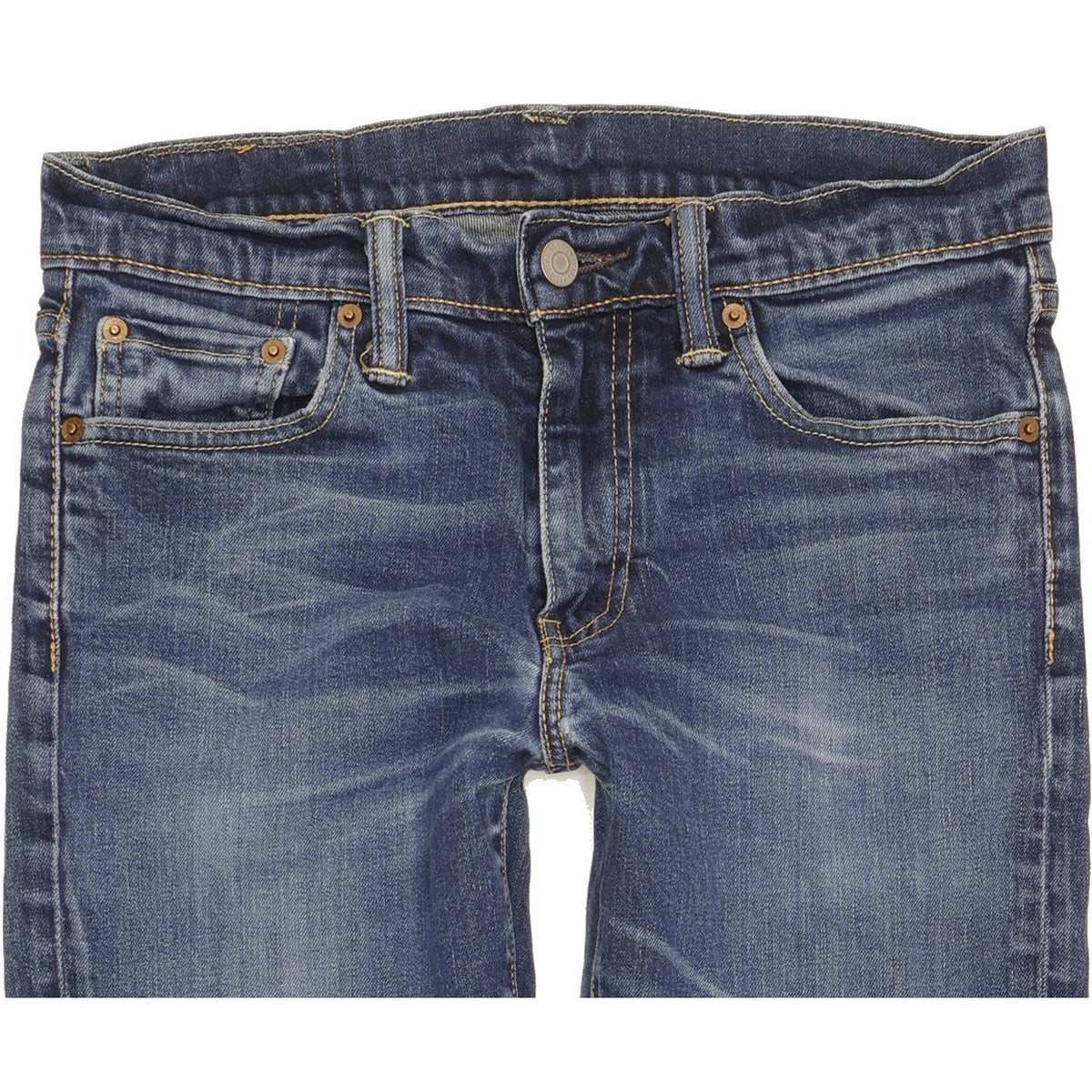 Levi's 511 Men Blue Straight Slim Stretch Jeans W30 L32