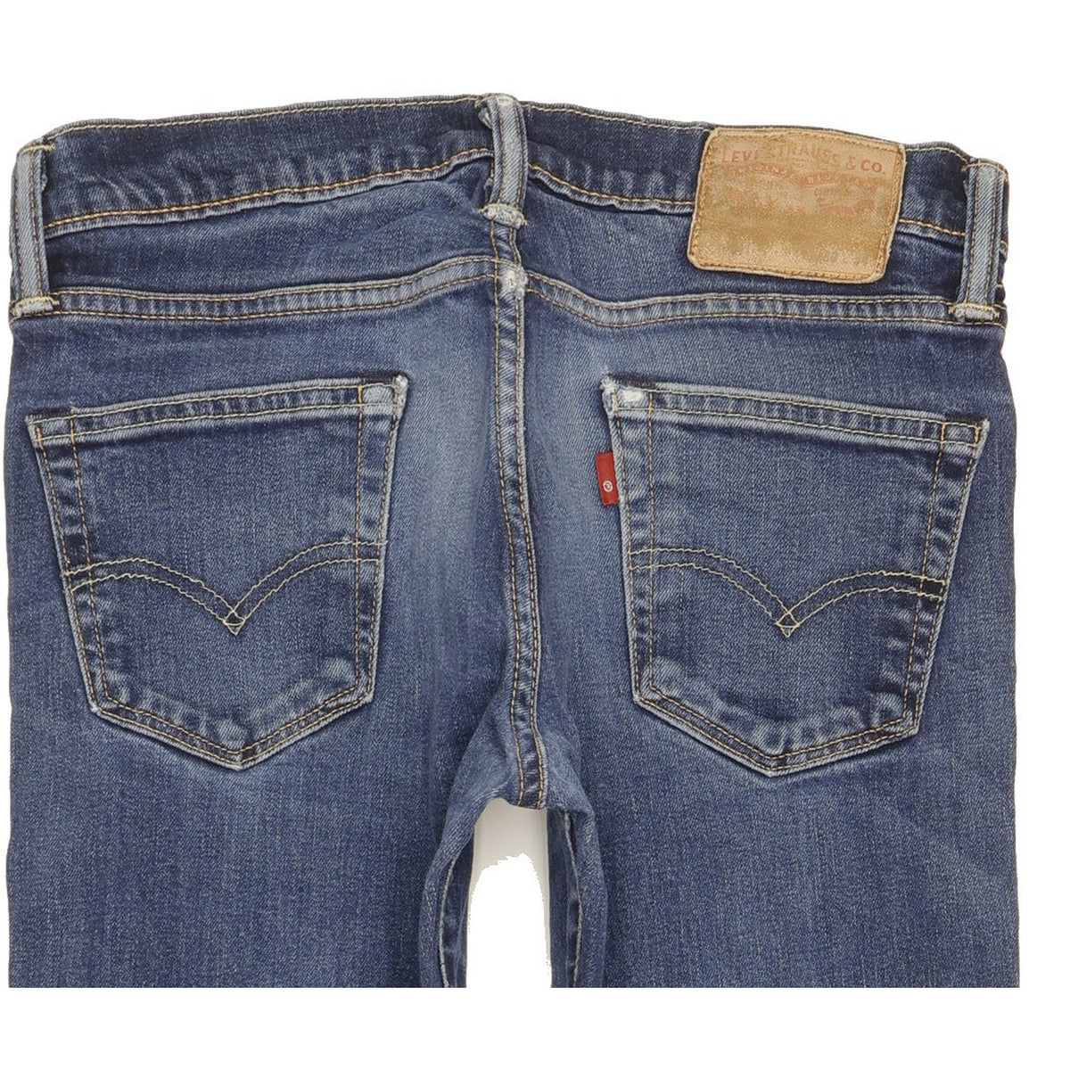 Levi's 511 Men Blue Straight Slim Stretch Jeans W30 L32