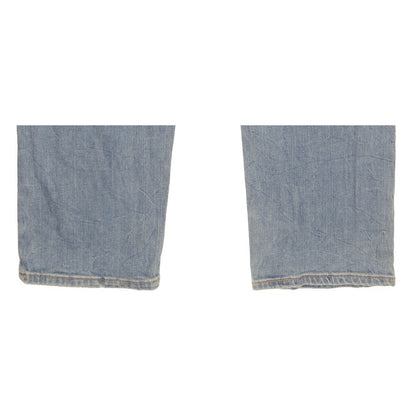 Levi's Women Blue Straight Loose Boyfriend Stretch Jeans W32 L30