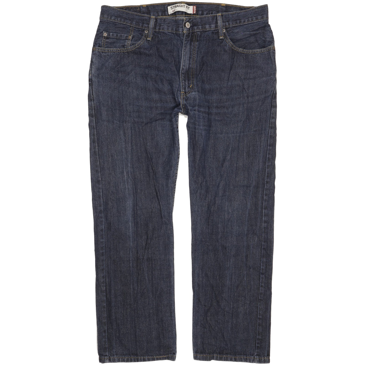 Levi's 505 Men Blue Straight Regular Jeans W38 L30