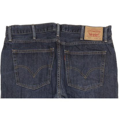 Levi's 505 Men Blue Straight Regular Jeans W38 L30