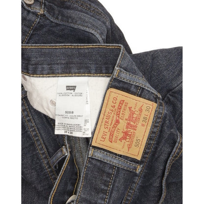Levi's 505 Men Blue Straight Regular Jeans W38 L30