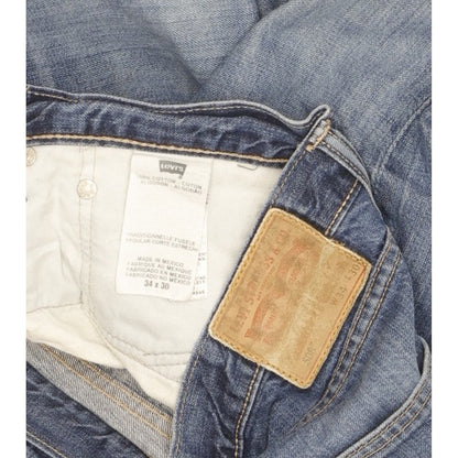 Levi's 508 Men Blue Straight Regular Jeans W34 L29