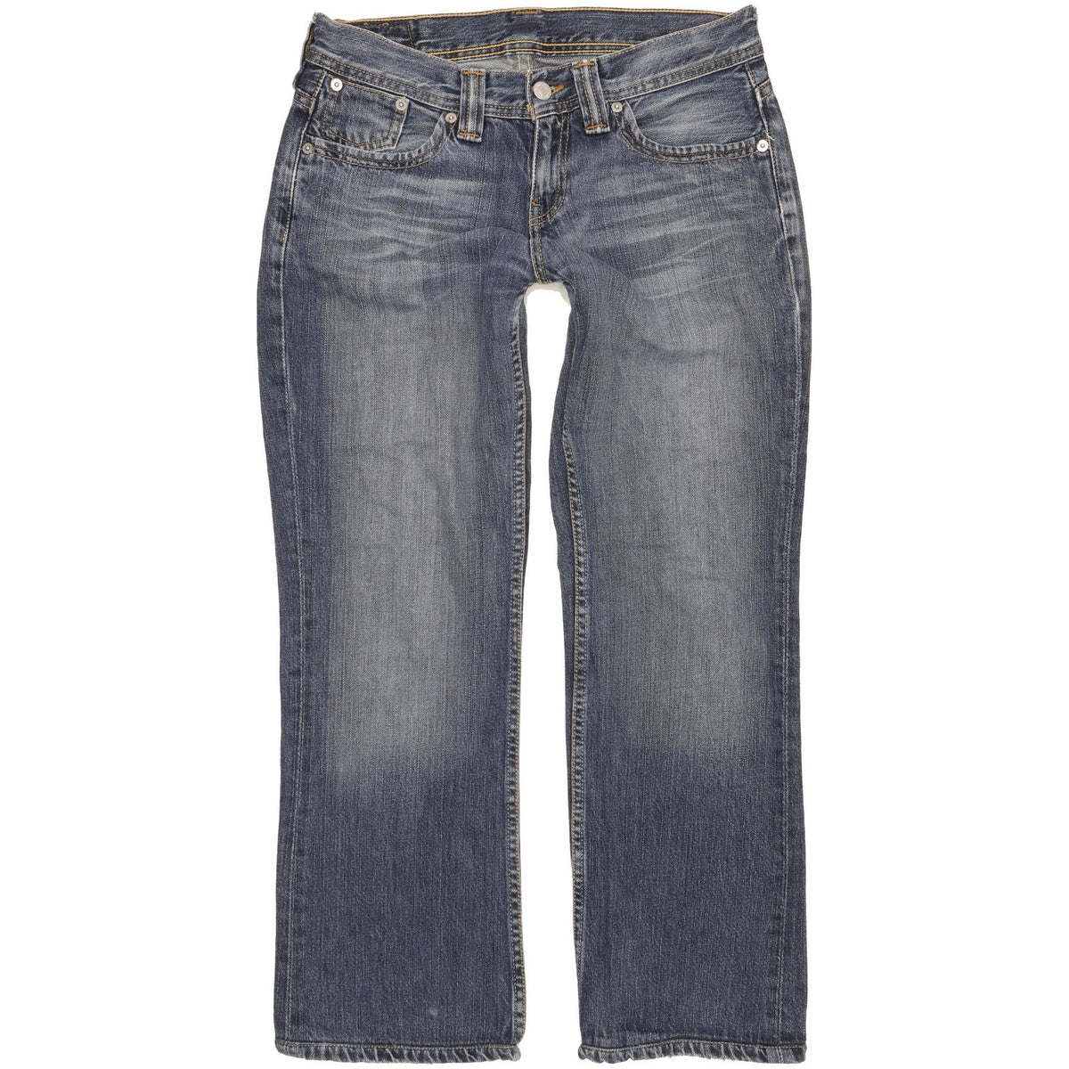 Levi's 524 Women Blue Straight Slim Jeans W29 L27