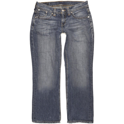 Levi's 524 Women Blue Straight Slim Jeans W29 L27