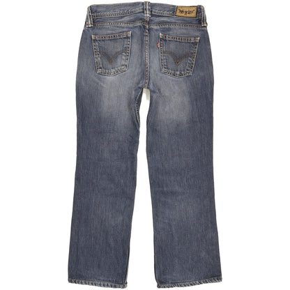 Levi's 524 Women Blue Straight Slim Jeans W29 L27