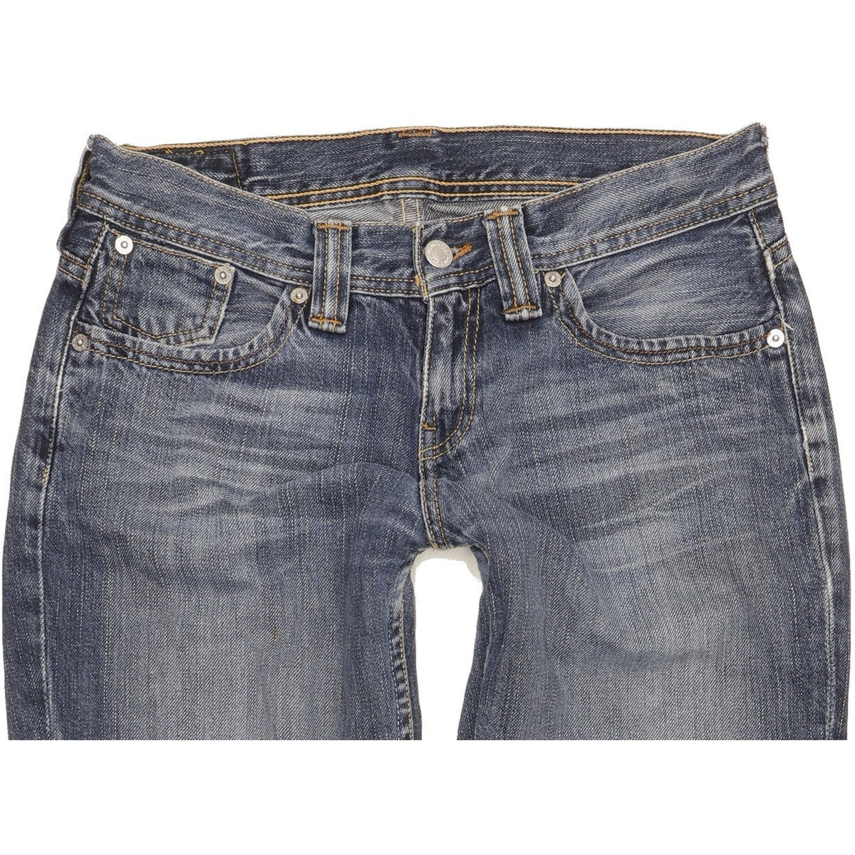Levi's 524 Women Blue Straight Slim Jeans W29 L27
