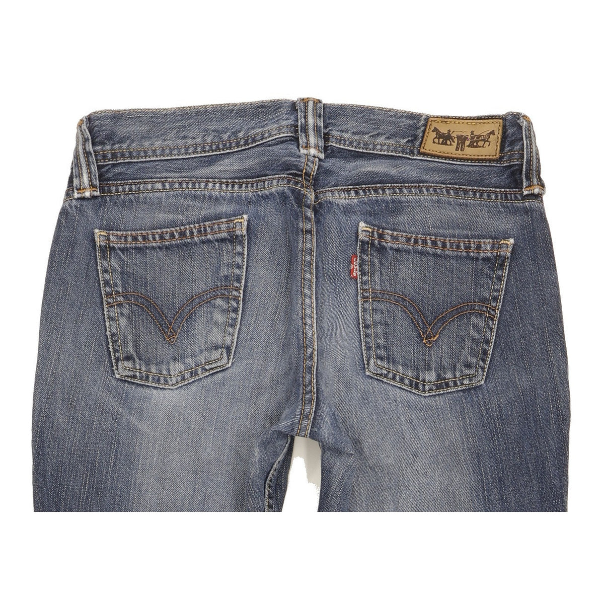 Levi's 524 Women Blue Straight Slim Jeans W29 L27