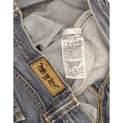 Levi's 524 Women Blue Straight Slim Jeans W29 L27