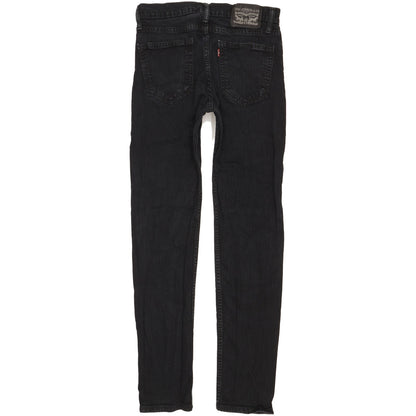 Levi's Men Black Skinny Slim Stretch Jeans W30 L33