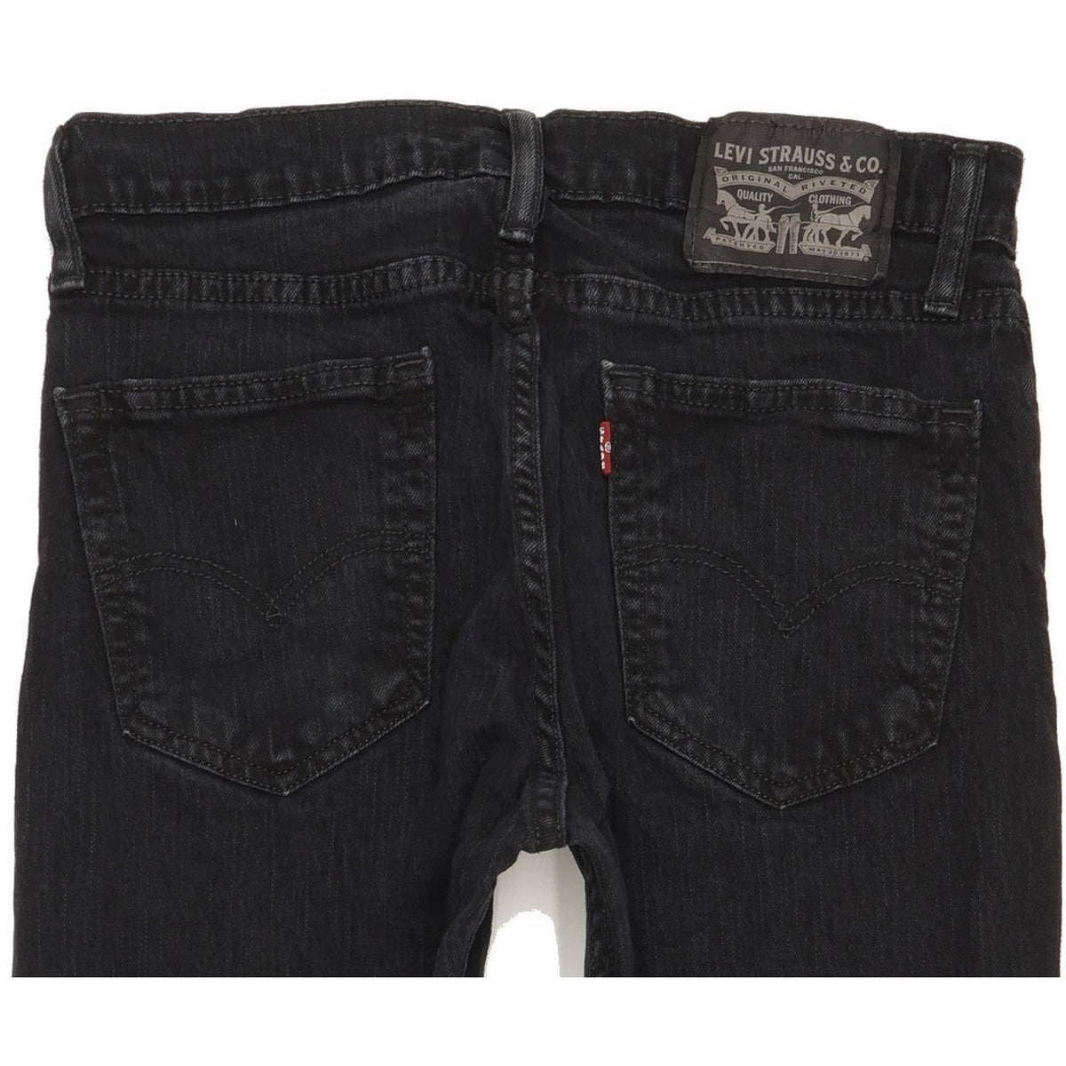 Levi's Men Black Skinny Slim Stretch Jeans W30 L33