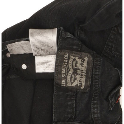 Levi's Men Black Skinny Slim Stretch Jeans W30 L33