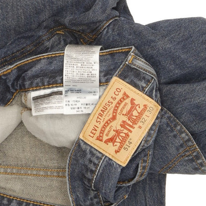 Levi's 514 Men Blue Straight Slim Jeans W32 L29