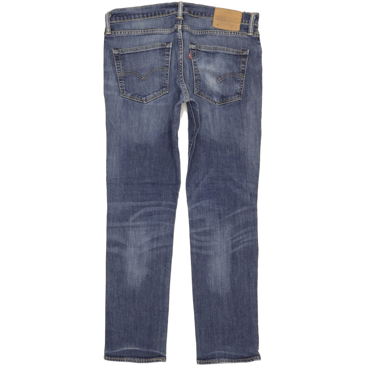 Levi's 511 Men Blue Straight Slim Stretch Jeans W32 L32