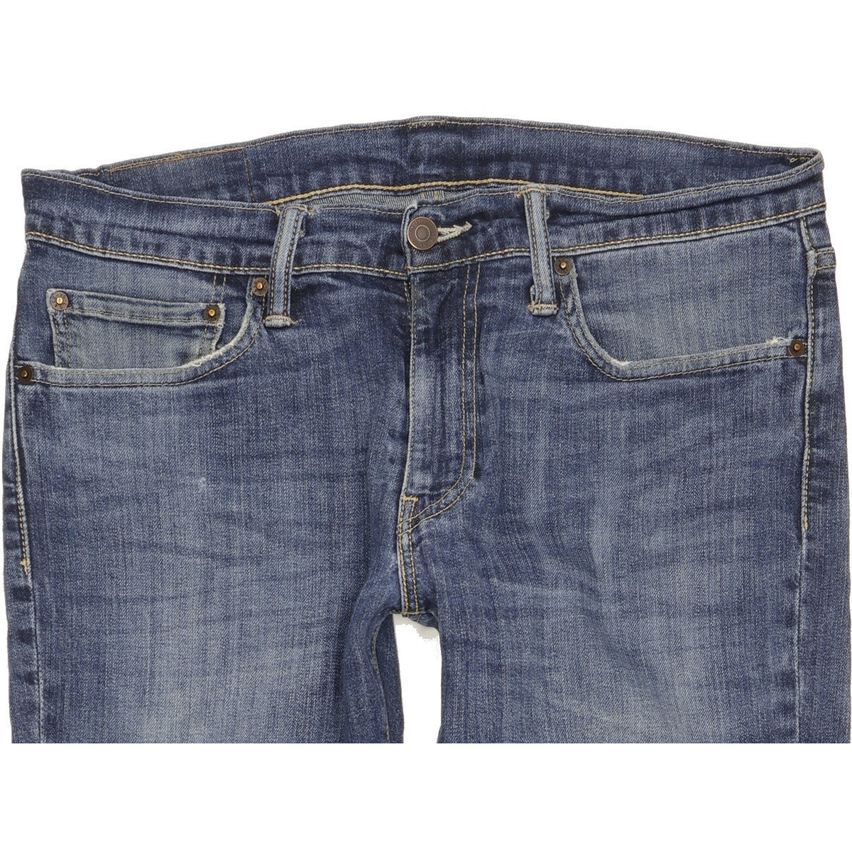 Levi's 511 Men Blue Straight Slim Stretch Jeans W32 L32