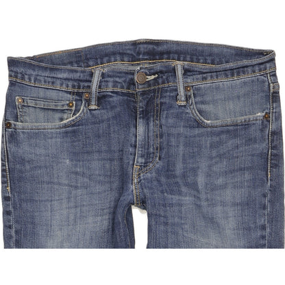 Levi's 511 Men Blue Straight Slim Stretch Jeans W32 L32