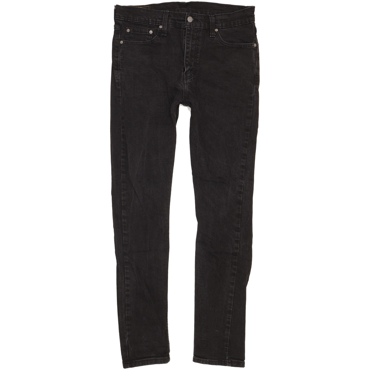 Levi's 510 Men Black Skinny Slim Stretch Jeans W33 L32