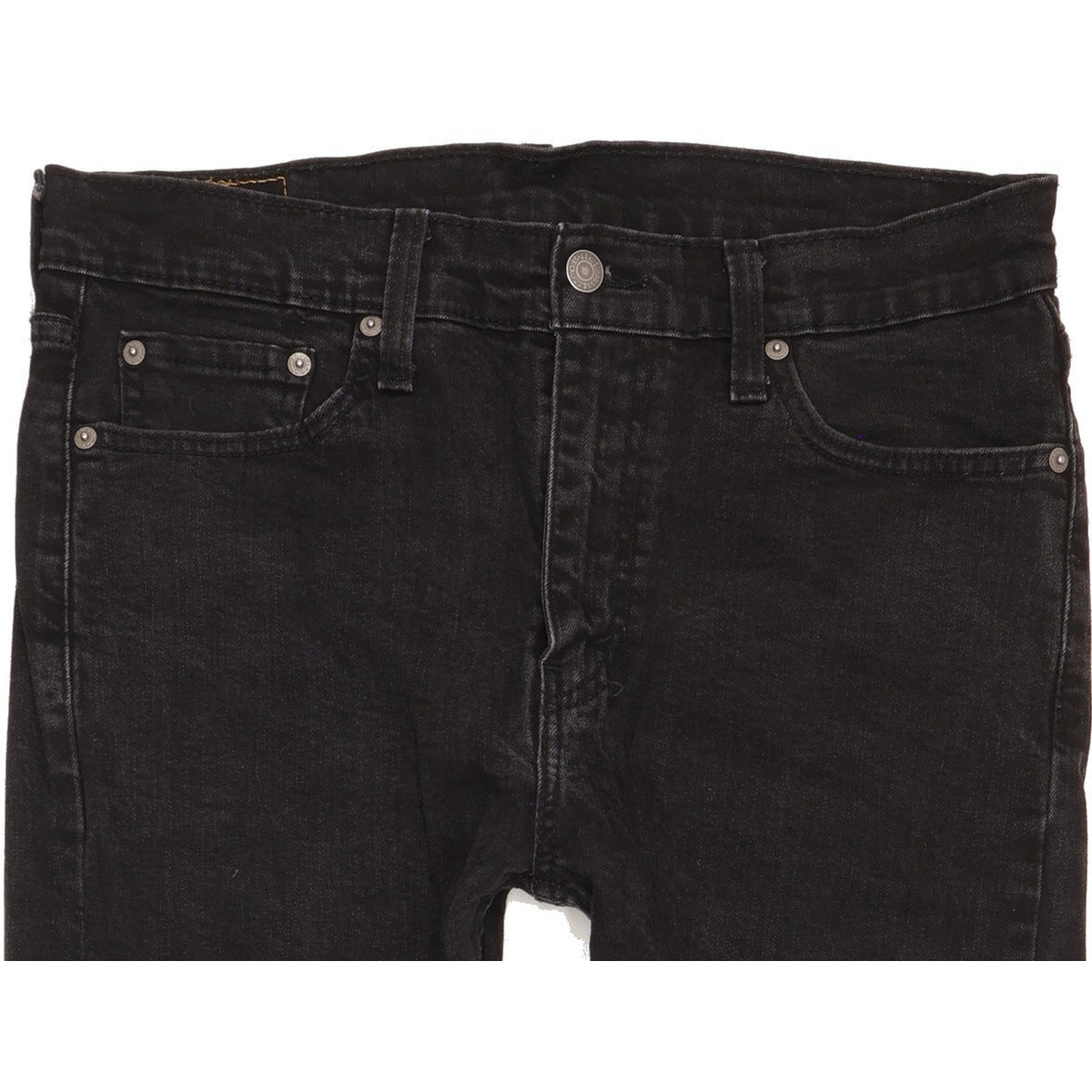 Levi's 510 Men Black Skinny Slim Stretch Jeans W33 L32