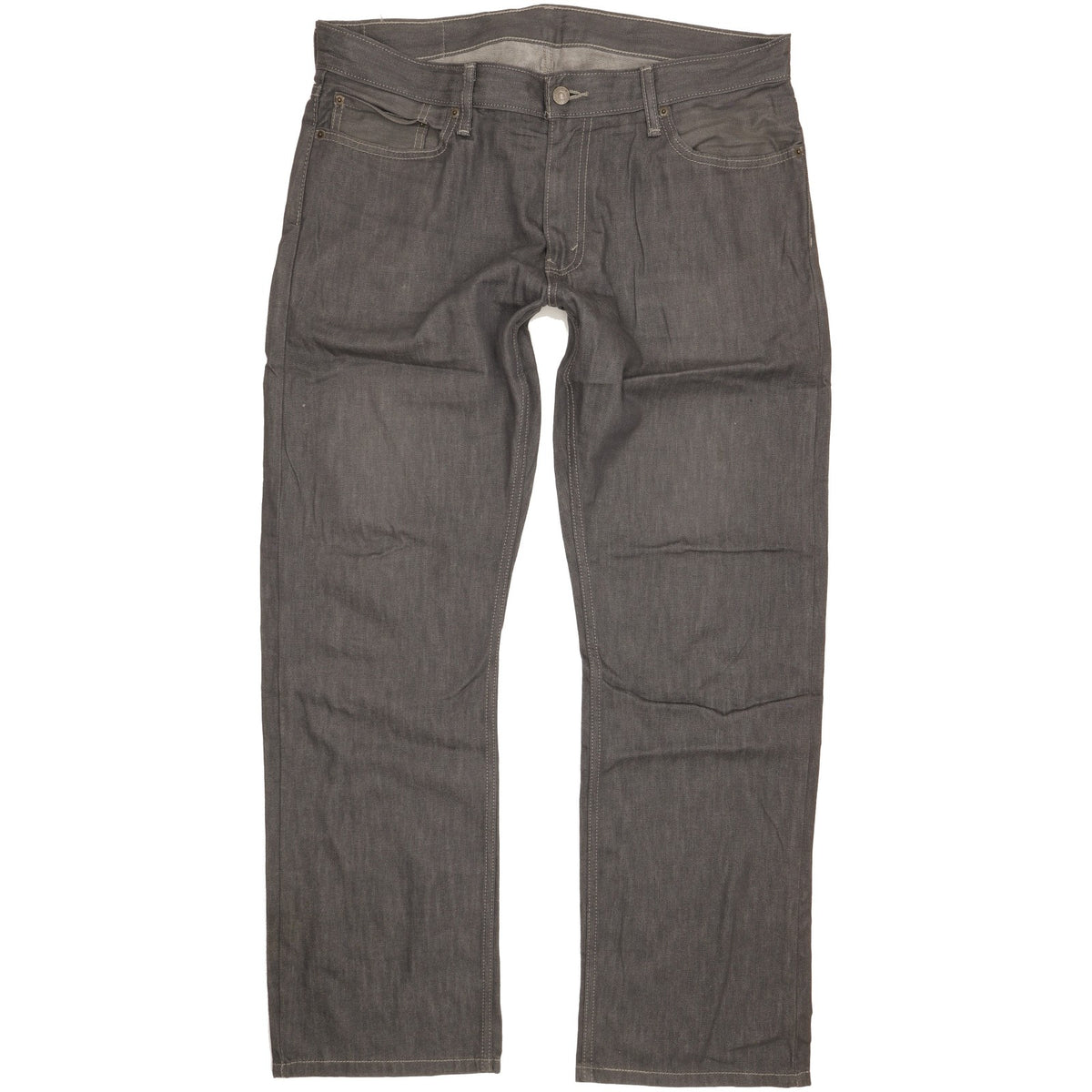 Levi's 514 Men Grey Straight Slim Jeans W36 L31