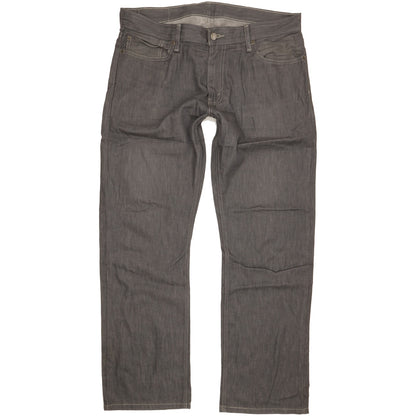 Levi's 514 Men Grey Straight Slim Jeans W36 L31