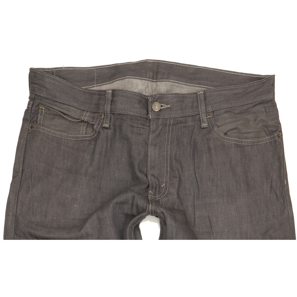 Levi's 514 Men Grey Straight Slim Jeans W36 L31