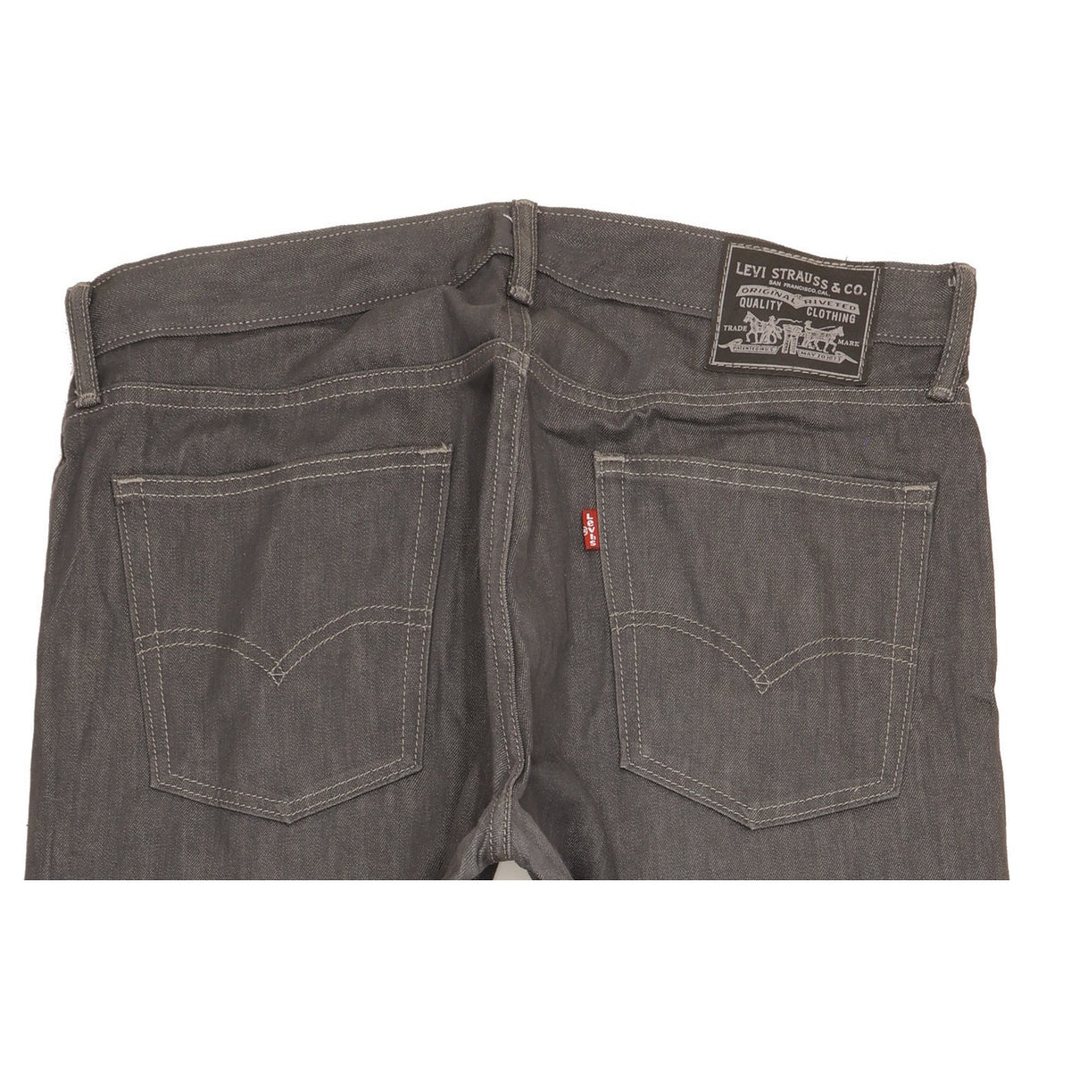 Levi's 514 Men Grey Straight Slim Jeans W36 L31