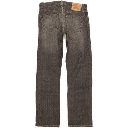 Levi's 514 Men Black Straight Slim Jeans W31 L32