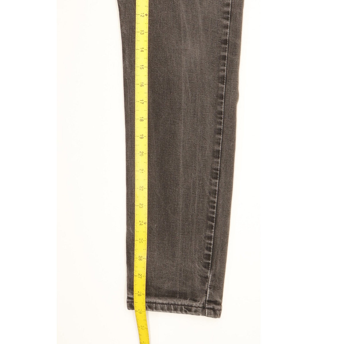 Levi's 512 Men Black Tapered Slim Stretch Jeans W32 L29