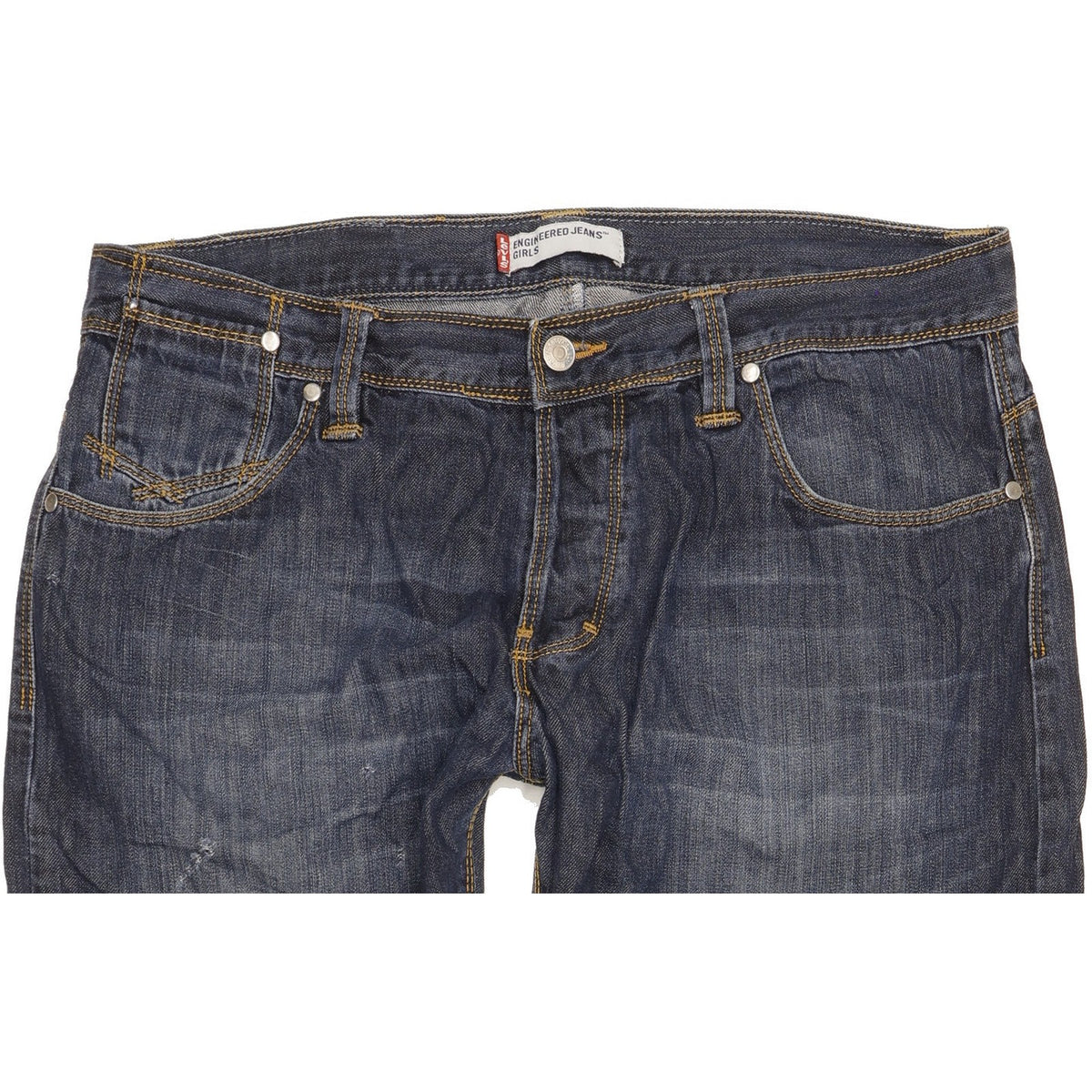 Levi's Women Blue Straight Regular Jeans W34 L26