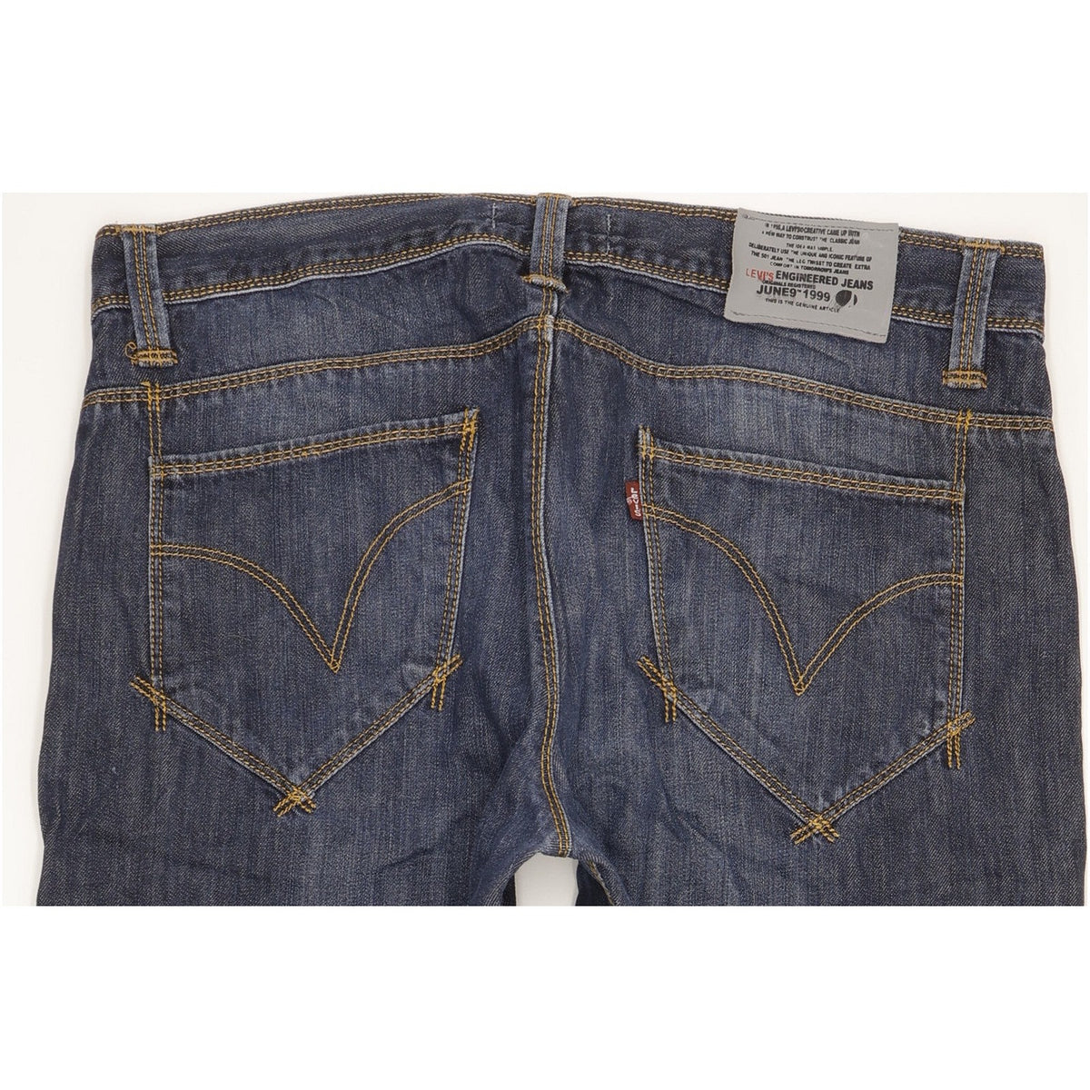 Levi's Women Blue Straight Regular Jeans W34 L26