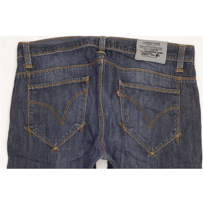 Levi's Women Blue Straight Regular Jeans W34 L26