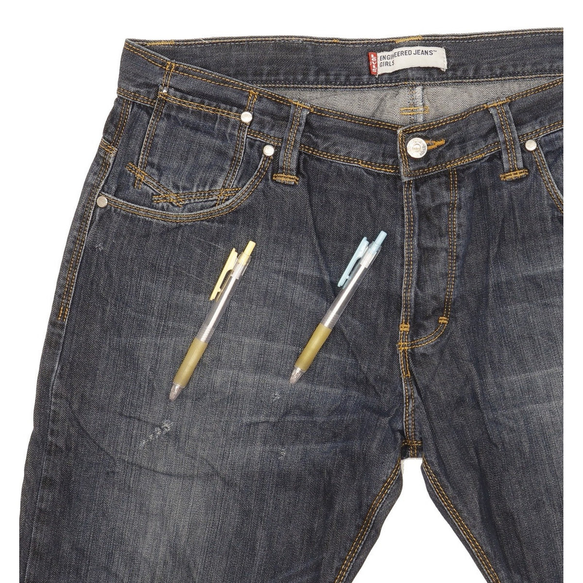 Levi's Women Blue Straight Regular Jeans W34 L26