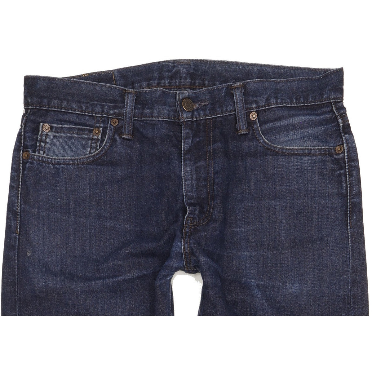 Levi's 504 Men Blue Straight Regular Jeans W32 L31