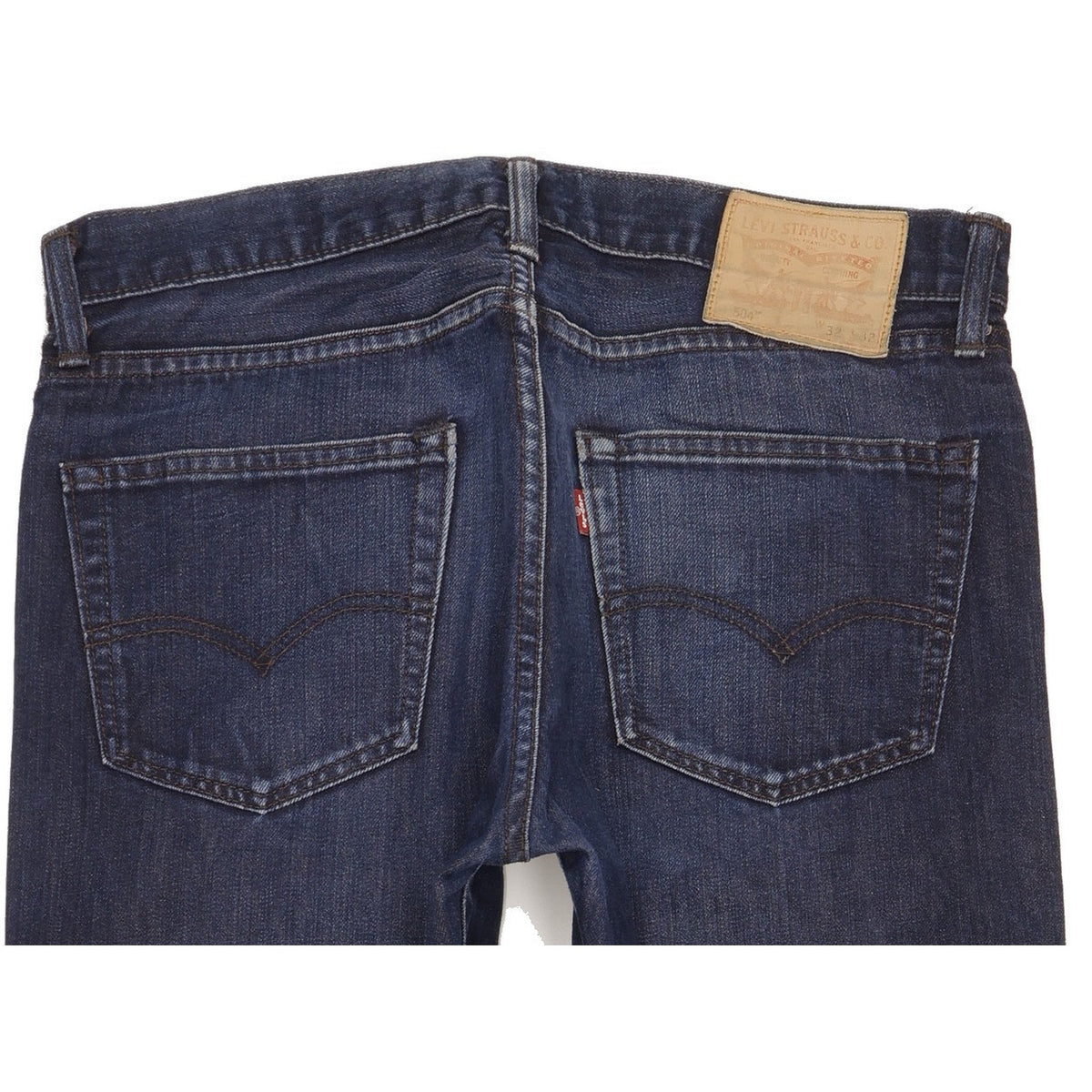 Levi's 504 Men Blue Straight Regular Jeans W32 L31