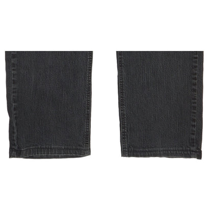 Levi's Men Black Straight Regular Stretch Jeans W36 L29