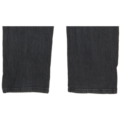 Levi's Men Black Straight Regular Stretch Jeans W36 L29
