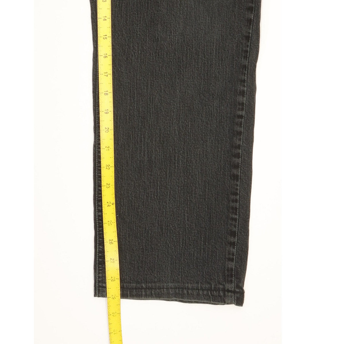 Levi's Men Black Straight Regular Stretch Jeans W36 L29