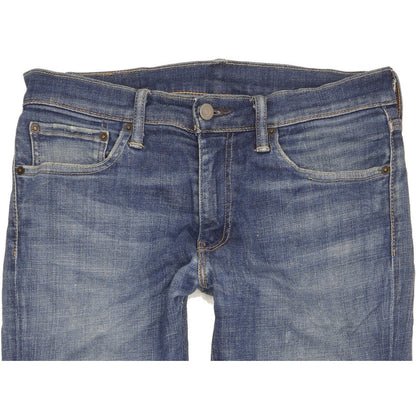 Levi's 511 Men Blue Straight Slim Stretch Jeans W32 L31