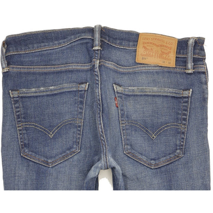 Levi's 511 Men Blue Straight Slim Stretch Jeans W32 L31