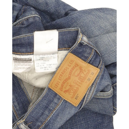 Levi's 511 Men Blue Straight Slim Stretch Jeans W32 L31