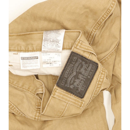 Levi's 511 Men Beige Straight Slim Jeans W38 L30