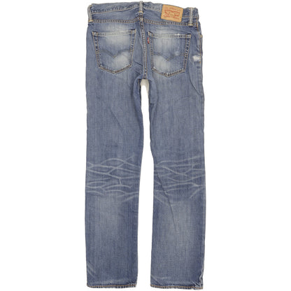 Levi's 504 Men Blue Straight Regular Jeans W32 L32