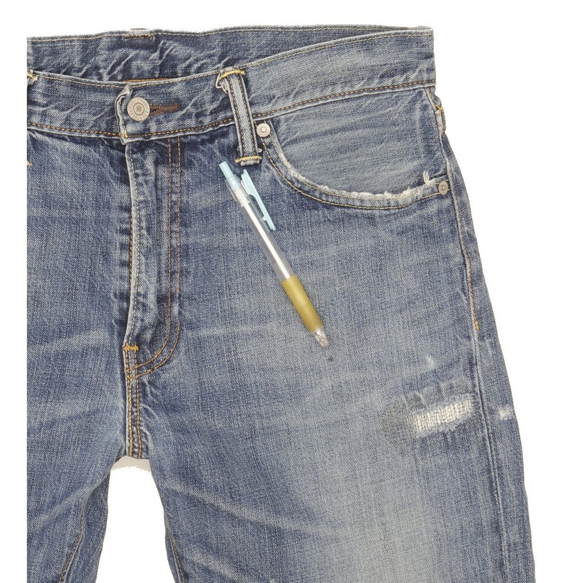 Levi's 504 Men Blue Straight Regular Jeans W32 L32